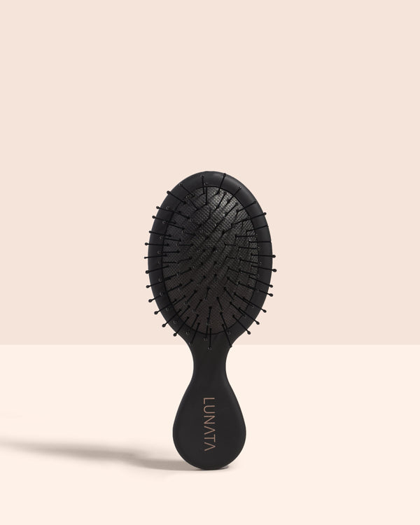 LUNATA™ Detangle Me Wet/Dry Brush - Mini Black - Lunata Beauty